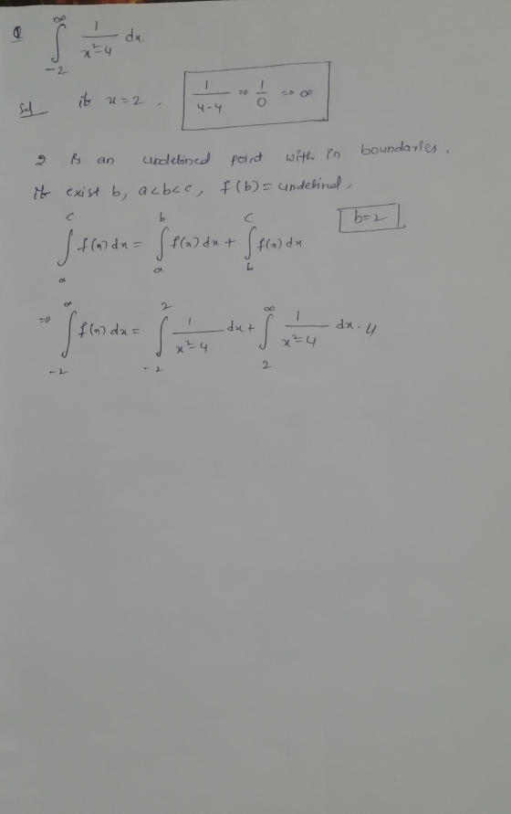 -da. - 2 al it 2=2 ; 2 it & an undebised point with in boundaries. exist b, acbce, f (b) = undebind T b=2 n= (a) dnt + f(n) d