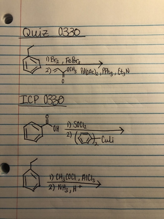 Quiz 0330 A D Brz, Febro © 2 70CH, Pelpe Panger Egn ICP 0330 +) SOCI 2) + 1) CHz Coel , Aldis 2) NH3, H+