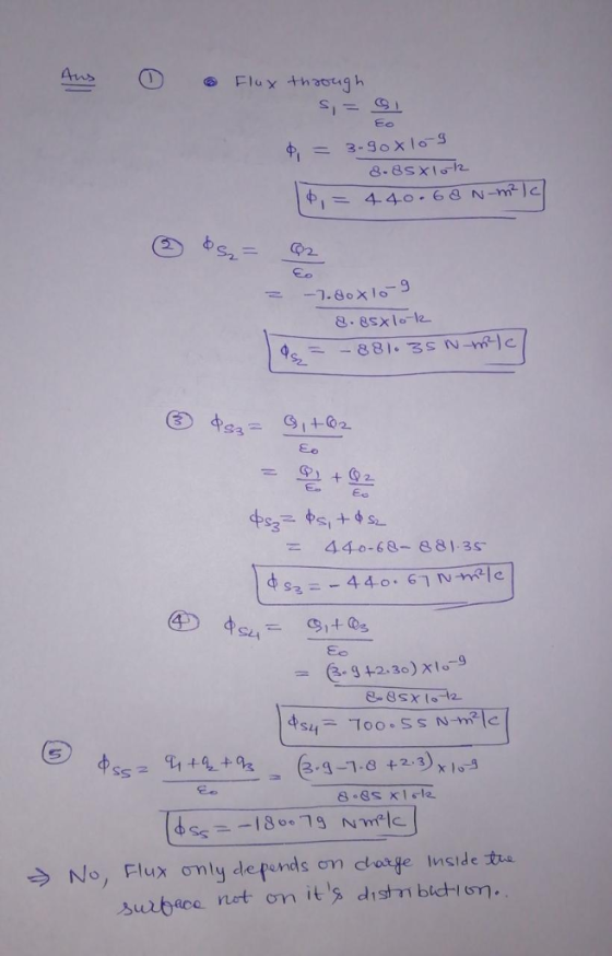 Eo = 440-68-8813S Ee -> No, Flux only defend son chafe inside加 swrbace not on its dist bi m.
