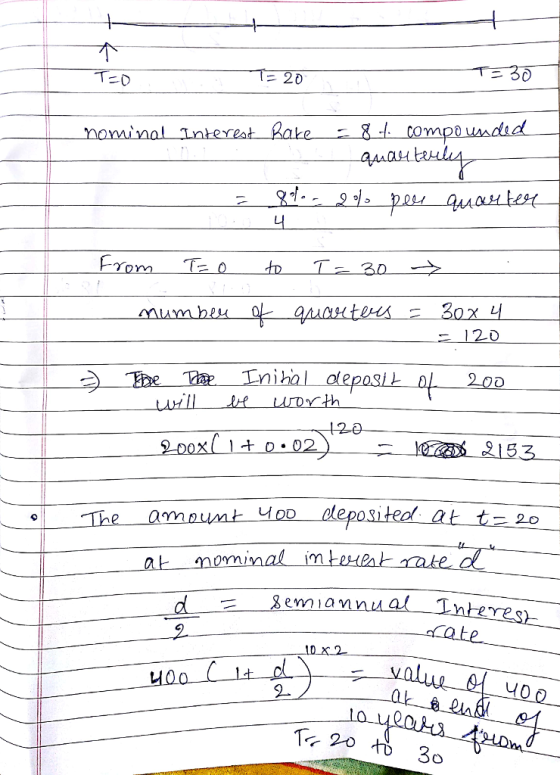 nominal Interest Bake compoussdia aasaut From To T-30 12.D rate