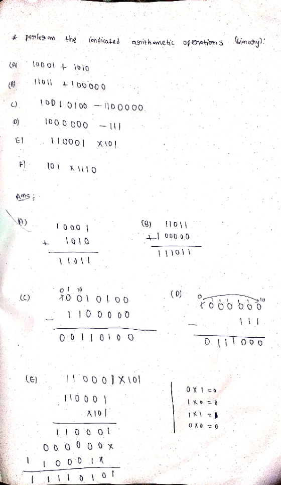 (A 00 lolo (e)l1oI1 100 60 0 OD o6 し) 0000 100 0 000 0) 110001 X10, AMs B)0 1 000 0 0 4010 11101 1 110 0 0 6 0 10 00 大101 I0