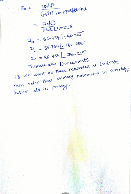 4255 o-2SS 76-36 1560 255 rsents Theskare abe line we cant all hee Paametets at load.sfde Then refer he pimary parameters to ers to cry. haa alt in prima