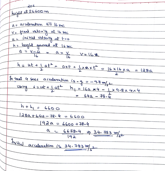 at-660 aculurati till l6 ssc initial vel oc nud ot 6 sec [6 2. Q. n t 4 sees a cc»barahom is - 2 64a-お. la a.
