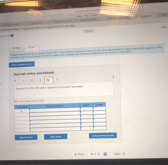 newconnect.mheducation.com Yahoo Apple Bing Google Week Ch 7 Assignment Most Jaw-Oroppl Solved Santana Re Registration Calend