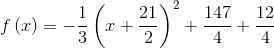 f (x) =} (+) +*+1