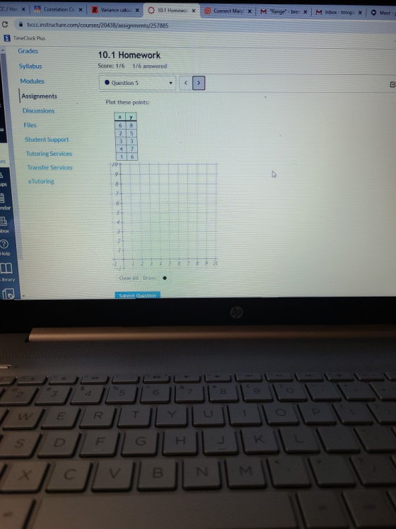 -C / Hor x A Correlation Cox R Variance calcul x 10.1 Homeworx G Connect Mary! XM Rangebrer XM Inbox - trinigi. X Meet с becc