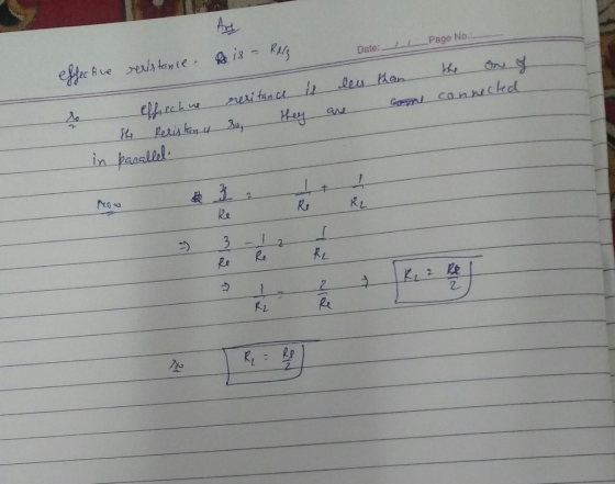 Date: Page No eec h ve in paasiel 3-1 RL K2 2 p