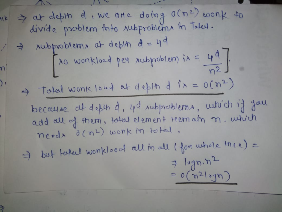1r Ae),»n d. We ane dotng a(n) u on k +0 divide problem mto Aubproblemnln℡oJ add all ed them, toleu elem en t Hem a/m rn, whi