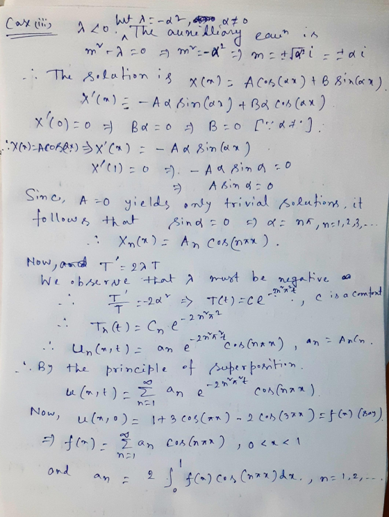 X Th(t) = Ce-2572 Case in hit = -02, Bor & 7 0 a to The annettiary cawn mirdzo mr.-0² - mati - tai The solation is xa) = A CO