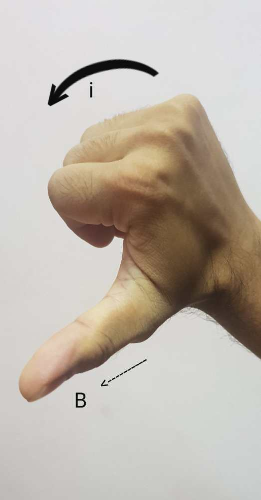 B —.