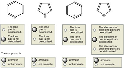 The lone The lone pair is delocalized The lone O pair is O The electrons of both lone pairs are delocalized delocalized The l