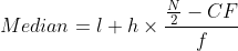 -CF Median h x |