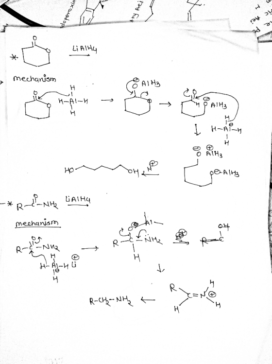 Aei doperoxic try a a ed LAINY a mechanism A) На H-Al-H - I-D vo H-A- H Alla Hom QAH so hoor hoe *RANH LAIKU mechanism R-C-Nu