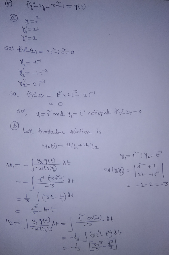 fyzy=37-1=1) =+ y = 2+ Y=2 So, tyl_qy= 25-26=0 U= +- -17-2 Y=2+3 So tyl2y = ² x 20 2t 304) 0 Y = 4 and Y = t satisfied ty²2y