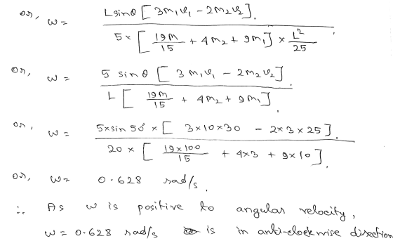 Lsind [smile, - 2M24] 19 m + AM2 + 9m,] x 12 5x 15 25 on, W- 5 sind [ 3mie 2 M2 Uz - [ + 4M2toni] 19m 15 + on, 5xsin 50 x [ 3