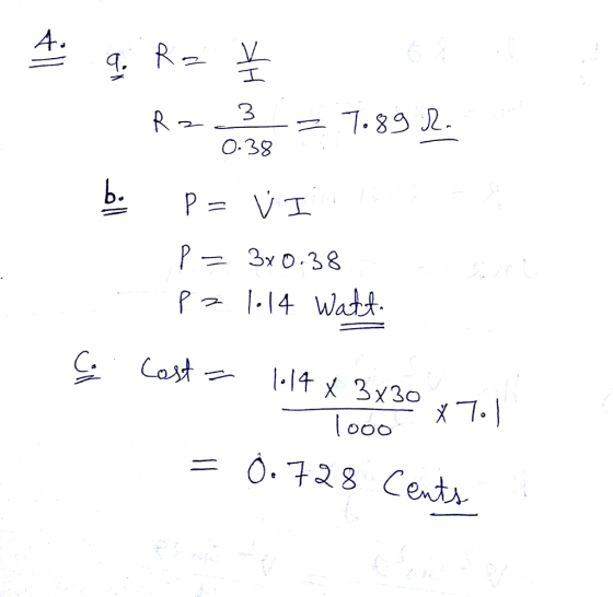 0-38 3x o.38 p 1-14 Watt = 0.728 Cent