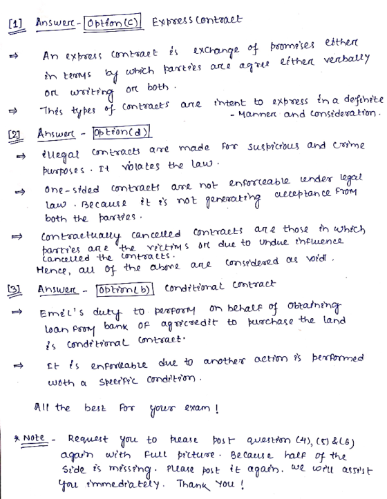 ort botb . Mannen and Considesation ->egal (mtracts ame made For sus^rcrous and eme >One- sided Cotaeti are not enforeabe und