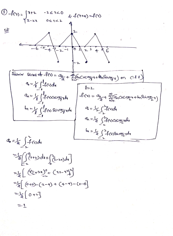 *f*=*? -24120 & f(+4)=f() 12-24 O_1<2 Sol 2 2 3 4 2 on ched l=2 fem nga) ną ba Frisier Series et flot = ab + Can Cosmyat Bn S