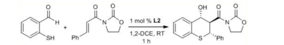 اسلامی را نمی بینه 1 mol % 12 SH Ph 1,2-DCE, RT 1h