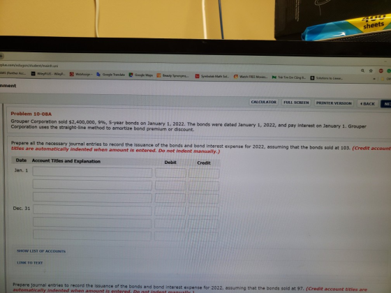 sheets plus.com/edugen/student/mainfuni wws (Panther Act. W WileyPLUS - Wileyp.. B WebAssign - Google Translate Google Maps B