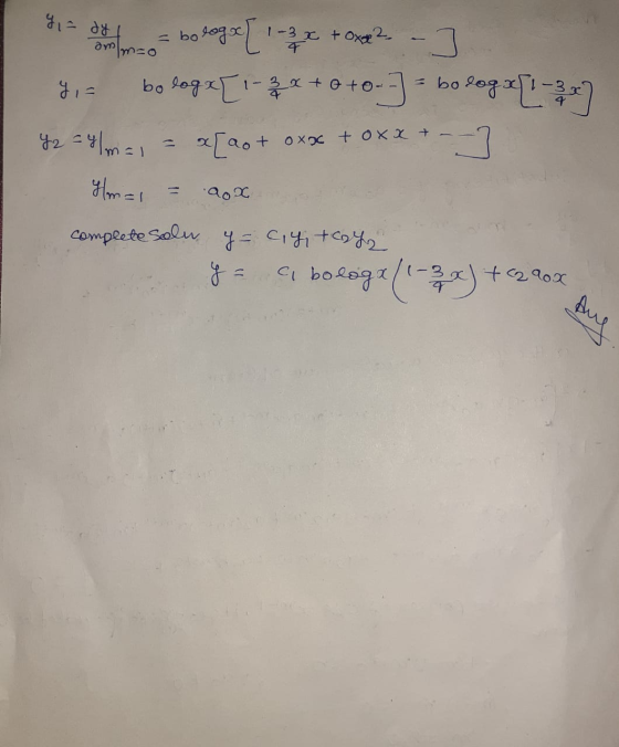 81 de o bologa [ 1-3x tox? -]. gi bolaga 1-2x + 0 +o- ] = bo loga [ 1 - 3 x 2 Y2 = 4 m= 1 = a[aot oxx + oxx + -] Hm== 20 comp