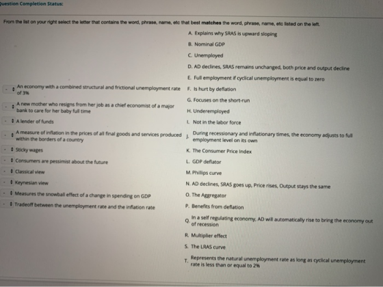 Tuestion Completion Status: From the list on your right select the letter that contains the word, please, name, etc that best