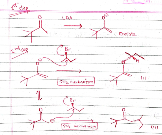 Enolate SN2 mechanism Lo Tswa mechanism ISN2 mechanism (11)