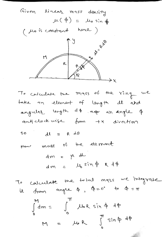 Given ^iner^ mass lons an dn. Nomess of the ete mant from SIn