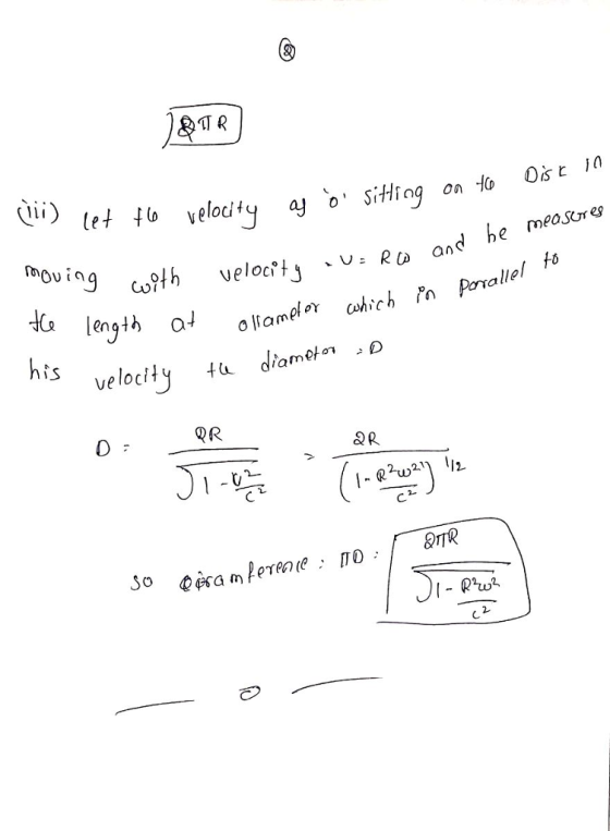 TT R ùi) nouin to length o/ 。ドam veloc? tj 、V: RIe and he measures velocity to diame/n 』D 0 QR