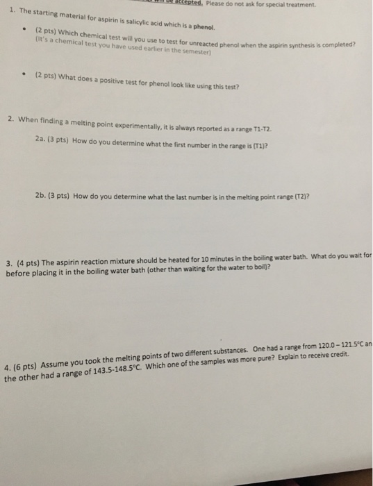 W Cepted Please Do Not Ask For Special Treatment 1 The Starting 