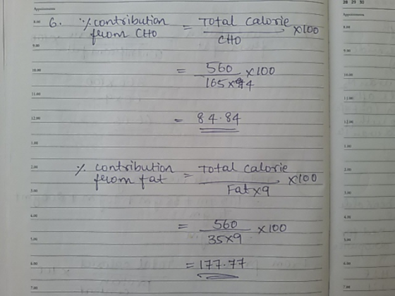 28 30 ontsibuhon T Total caloie n ctto 400 12m contribution total calorie 04 3Sx9