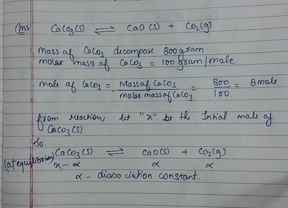mass af CaLos ducomposx 80o E loo Boan male a co2 CS) a- diobocia ion constant
