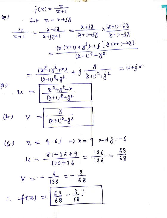 f(2)= 24 X Zt1 fet 2= at jy xtiy x+8y (a+1)-j x + y + 1 (x+1)+jy (+1) - 8 (x (x+1) 4 yº).+ 3 [ (x+1)=2x] (2+1) 2 + y2 (x² + y