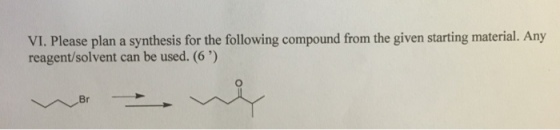 Please plan a synthesis for the following compound