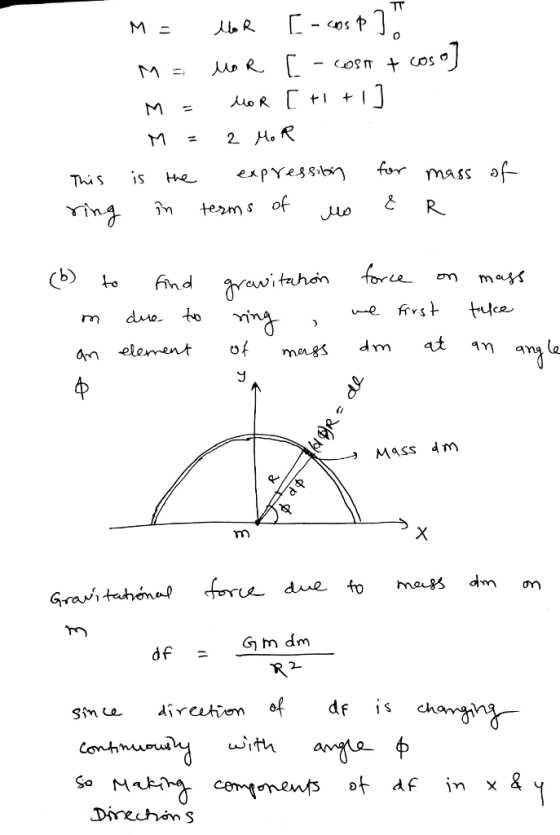 & R element o due to dm m