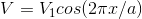 V = Vicos(27ra)