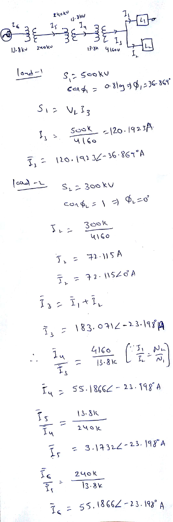 13 138k 240ku I, Seek -120. 192A M1 Go 7, 183.3A 13.81c 3.31 下-冫 13.8k 5s.1866L-23.193. A
