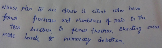 Nuase plan to see bemur fractures tora because more leach to first & client who have and Numbless of pain is the is tenus fra
