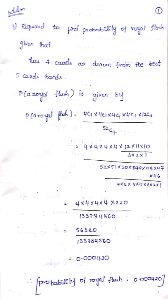 ven thai in· cauda au dzauon from itc test Plaxoyal thuh)is given by 52 느 4メ4x4x4メ12x11x10 3x 2x) 52x51 X5Dx749メ49x47 7x6x5x4 x3xzr) 133チ8 45C 563足 133子84560 ot To