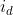 i_{d}