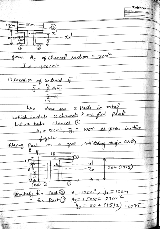 Rajshrea PAGE NO DATE 2 venA 2 i) Location hersthea Co,D L O 二10cm 2