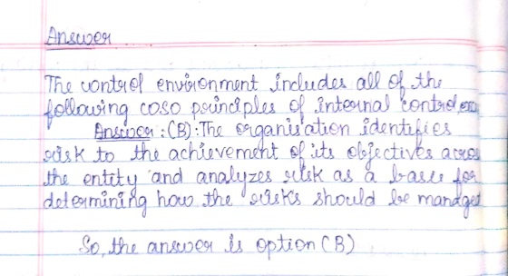 Answer The conte el environment includes all of the following coso prundples of internal contender Anscirca :(B) : The Forgan