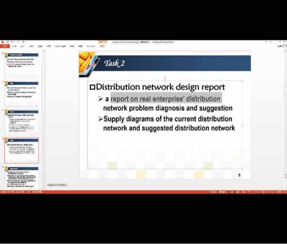 DERESCICO Belindrowe ne Task 2 RERE Distribution network design report > a report on real enterprise distribution network pr