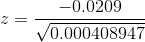 -0.0209 0.000408947