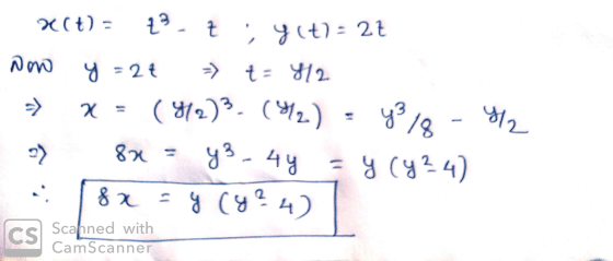 xct) - 19. t , Чt) = 2 t дуо 9 = 2 t: 81 2. -) х = (81) (91-) 9) 8°/- 47, = 8 (924) 8 Я 3 48 8 х = 8 (94) А CS Scanned with C
