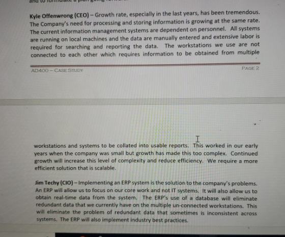 anu LU IUUALU punom Kyle Offenwrong (CEO) - Growth rate, especially in the last years, has been tremendous. The Companys nee