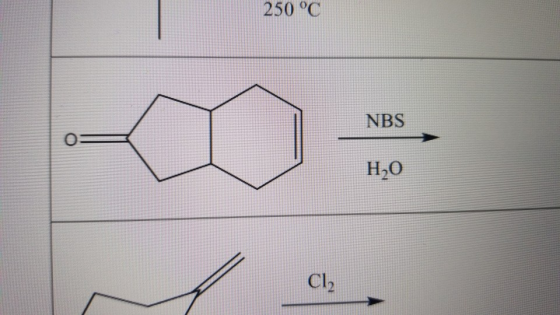 250 °C NBS Но Cl2