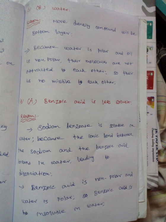 dengity com pound wib Move wotar s poar and oil 3o thoiy aex becaahe ionic bond betuosen ound the benpere awd Sookom diso cio