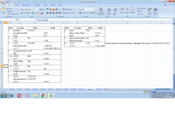 X х Cla 9 9.aug - Microsoft Excel Home Insert Page Layout Formulas Data Review View X * Cut AutoSum - Times New Rom - 11 - A