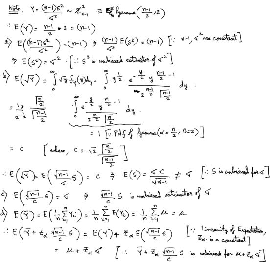 G Note: Y= (1-28 n te ne za Sauna ( 1 ,2) - E(Y)- MI42=(1-1) a) E (8-1952 ) -(mv) CD 1) E(62) = (2-1) [: nul, cine Coretant]